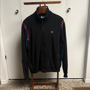 Vintage Adidas Originals Black Jacket (Size Large)